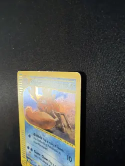 Kingler 015/165 Expedition Base Set Holo Rare Pokemon TCG Nintendo e-reader MP+ - Image 3