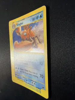 Kingler 015/165 Expedition Base Set Holo Rare Pokemon TCG Nintendo e-reader MP+ - Image 5