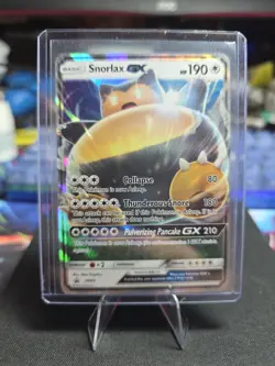 Snorlax GX SM05 Sun And Moon Black Star Promos 2016 Pokemon TCG - Image 1