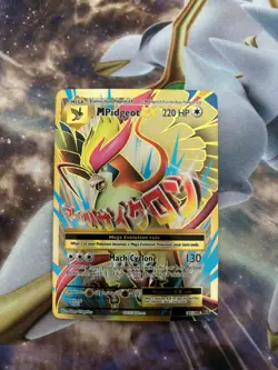 NM Pokemon TCG M Pidgeot EX Full Art Ultra Rare XY - Evolutions 105/108 - Image 1