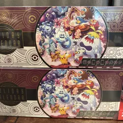 Lot x2 Pokemon 2025 Holiday Calendar New Factory Sealed 2 Pack Costco FREE SHIP - Image 3