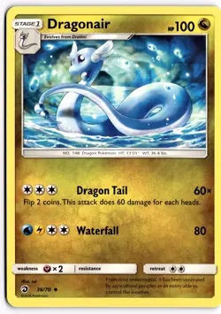 Pokemon TCG Dragonair 36/70 Dragon Majesty Uncommon NM - Image 1
