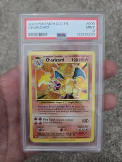 2023 Pokemon Classic Collection Charizard Holo PSA 9 - Image 3