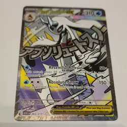 Pokemon Mega Froslass EX Full Art Holo Rare 265/217 ASCN Stage 1 EX Pokemon TCG - Image 1