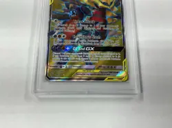 PSA 10 GEM-MINT Garchomp & Giratina GX Tag Team Pokemon 2019 Unified Minds #228 - Image 2
