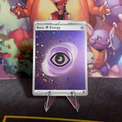2023 POKEMON Scarlet & Violet 151 PSYCHIC ENERGY 005 COSMIC HOLO W/5 SWIRLS 🌀 - Image 2