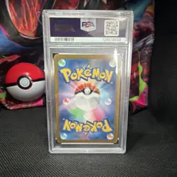 Pokemon Leafeon SV8a Ex Master Ball Reverse Holo PSA 9 2024 - Image 2