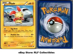 2012 Pokemon, B&W Dark Explorers, #39/108 Plusle, Common - Image 1