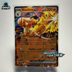 Blaziken ex 024/159 Double Rare Pokemon TCG: Journey Together MINT SHIPS TODAY! - Image 1