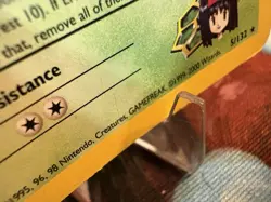 1999 Pokemon Gym Heroes Erika’s Vileplume Holo 5/132 WOTC LP - Image 5