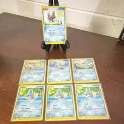 Pokemon TCG Mudkip & Marshtomp EX Ruby & Sapphire, Sandstorm Lot (6x) 2003 - Image 1