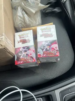 1 x Pokemon TCG Destined Rivals Half Booster Box - Brand New Factory Sealed - Image 1