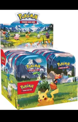 Pokemon TCG: 10x Mega Evolution Ascended Heroes Mini Tin. 1 BOX ONLY - Image 2