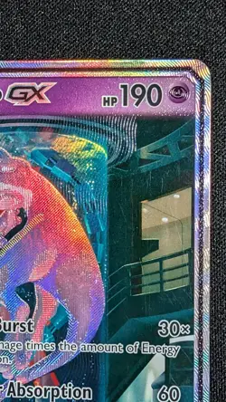 💎✨MEWTWO GX 78/73 SHINING LEGENDS HOLO RARE POKEMON TCG TEST TUBE MEWTWO- LP - Image 3