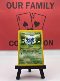 Pineco 61/75 Neo Discovery WOTC 1st Edition Pokemon TCG Regular Common 1999 MP - Image 1