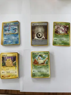 Pokemon Intro Pack Neo Box + Decks Almost Complete Vintage Japanese 2001 - Image 3