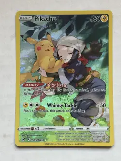 Pikachu TG05/TG30 Pokemon TCG Lost Origin Trainer Gallery NM - Image 1