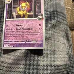 #80 Team Rocket's Hypno RH REVERSE HOLO Pokemon TCG S&V Destined Rivals-Psychic - Image 2