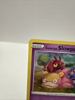 Pokemon TCG Galarian Slowpoke SWSH Black Star Promo SWSH126 Promo - Image 2