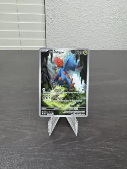 Pokemon TCG Druddigon 151/086 Sv: White Flare Holo Illustration Rare EN - Image 1