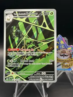 Team Rocket's Spidops - 187/182 - Destined Rivals Pokemon - Image 1