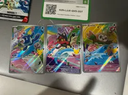 Pokemon First Partner Alolan Starters *NM Condition* - Image 1