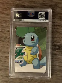 2005 CARDDASS THE POKEMON WEEKLY ADVANCED #007 OFFICER JENNY & GROWLITHE PSA 10 - Image 2