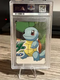 2005 CARDDASS THE POKEMON WEEKLY ADVANCED #007 OFFICER JENNY & GROWLITHE PSA 10 - Image 4