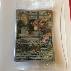 2023 POKEMON OBSIDIAN FLAMES POKEMON CENTER ETB PROMO #044 CHARMANDER SEALED - Image 2