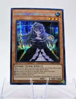 GHOST BELLE & HAUNTED MANSION MP22-EN258 (PRISMATIC SECRET RARE) Yu-Gi-Oh! - Image 1