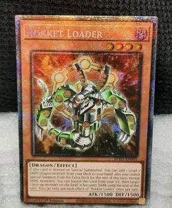 Yu-Gi-Oh! Rokket Loader *STARLIGHT RARE* BPRO-EN001 1st Edition NM/M - Image 1