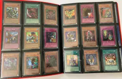 Yugioh Binder Collection Many Rarities Blue Eyes White Dragon Cards - Image 1