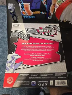 Pokemon White Flare Binder Collection Box (Sealed) US Seller - Image 3