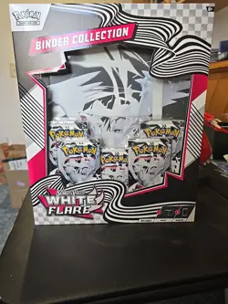 Pokemon White Flare Binder Collection Box (Sealed) US Seller - Image 4