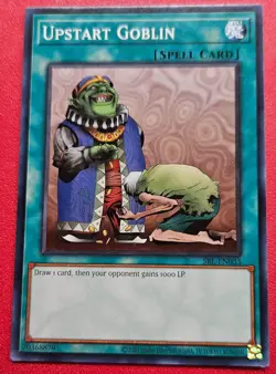 1x Yu-Gi-Oh! Upstart Goblin - SRL-EN033 25th - Common - Unlimited Edition - NM - Image 1