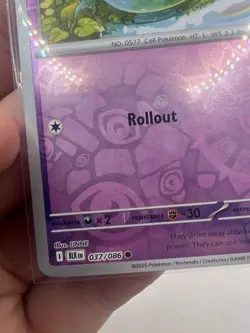 Solosis (Reverse Holo) - 037/086 - Black Bolt - NM/M - Pokemon - English - Image 5