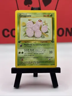 Exeggcute 52/64 Jungle WOTC Pokemon TCG 1st Edition Regular Common 1999 MP - Image 2