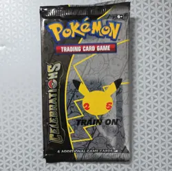 Pokemon Celebrations Booster Pack - 4 Cards Pack New Sealed Offical TCG 25th - Image 1