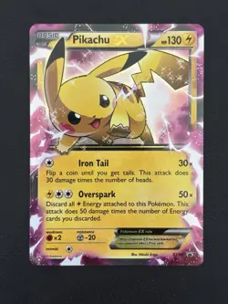 Pokemon TCG Pikachu EX XY84 XY Promos - Image 1