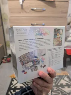 Pokemon Center ETB Prismatic Evolutions Sealed with Acrylic Case - Image 5