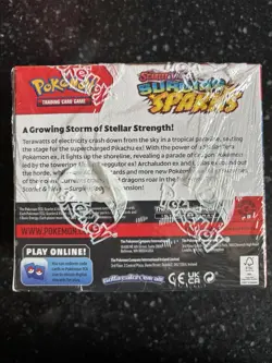 Pokemon Scarlet & Violet: Surging Sparks Booster Box Sealed English 2024 Pikachu - Image 2