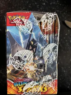 Pokemon Scarlet & Violet: Surging Sparks Booster Box Sealed English 2024 Pikachu - Image 3