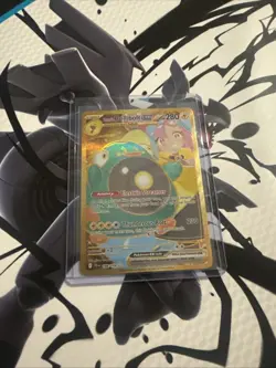 Pokemon TCG: Iono's Bellibolt EX 188/159 Gold Holo Journey Together NM - Image 1