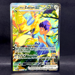 2025 POKEMON JOURNEY TOGETHER HOP'S ZACIAN EX 186/159 SPECIAL ILLUSTRATION RARE - Image 1