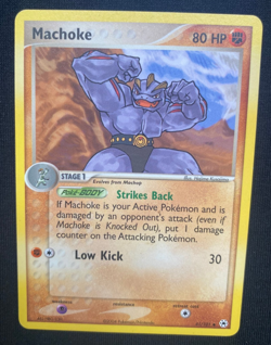 Pokemon TCG Machoke Hidden Legends 41/101 Regular (NM) - Image 1