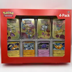 Pokemon TCG: Scarlet & Violet 151 Mini Tins 4 Pack Sams Club Sealed Excellent - Image 1