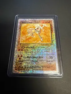 Hitmonlee 13/110 Legendary Collection 2002 Reverse Holo Pokemon TCG Fireworks 🎇 - Image 1