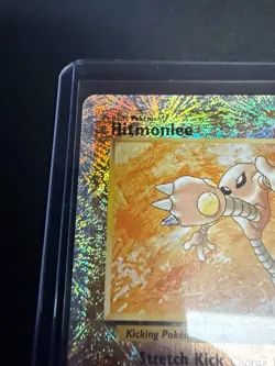 Hitmonlee 13/110 Legendary Collection 2002 Reverse Holo Pokemon TCG Fireworks 🎇 - Image 3