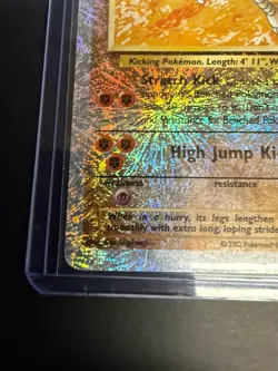 Hitmonlee 13/110 Legendary Collection 2002 Reverse Holo Pokemon TCG Fireworks 🎇 - Image 4