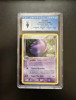 🌀CGC 9 Gengar 5/92 EX Legend Maker Reverse Holo 2006 Pokemon TCG English 🌀 - Image 3